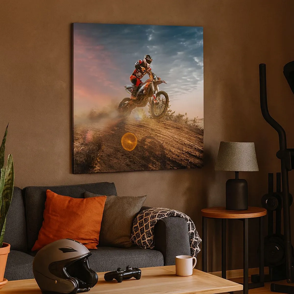 Tablou pe pânză - Pentru victorie - 30x30 cm