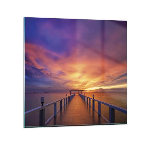 Tablou pe sticlă - Fără sfârșit - 50x50 cm