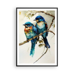 Poster în ramă neagră - Se simte jignit? - 70x100 cm