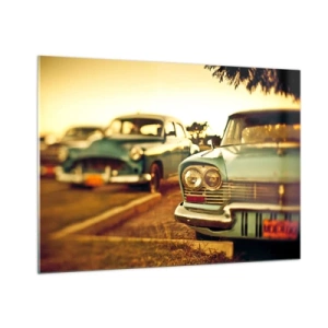 Tablou pe sticlă - Vom aștepta și vom vedea - 100x70 cm