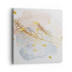 Tablou pe pânză - Suflul de aur - 40x40 cm