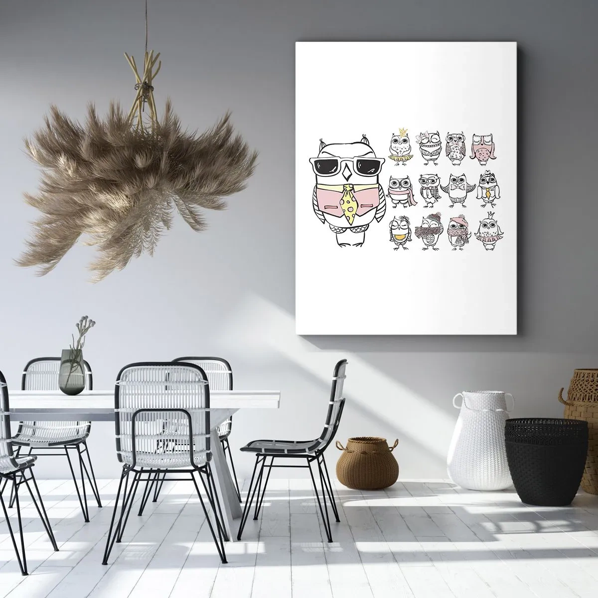 Tablou pe pânză - Atât de multe roluri de jucat - 50x70 cm