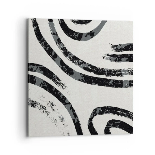 Tablou pe pânză - Pe jumătate oprit - 70x70 cm