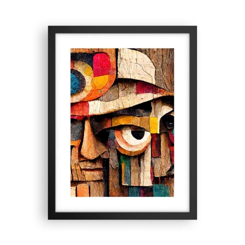 Poster în ramă neagră - Te văd... - 30x40 cm