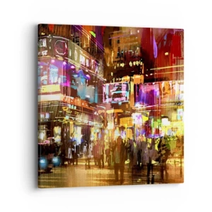 Tablou pe pânză - Într-o mare de lumină - 40x40 cm