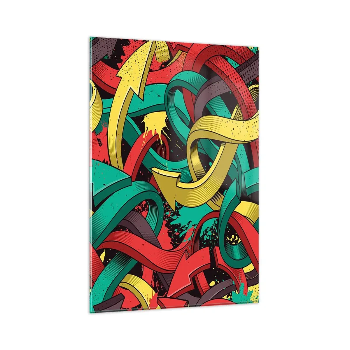 Tablou pe sticlă - Pe unde să mergem? - 80x120 cm