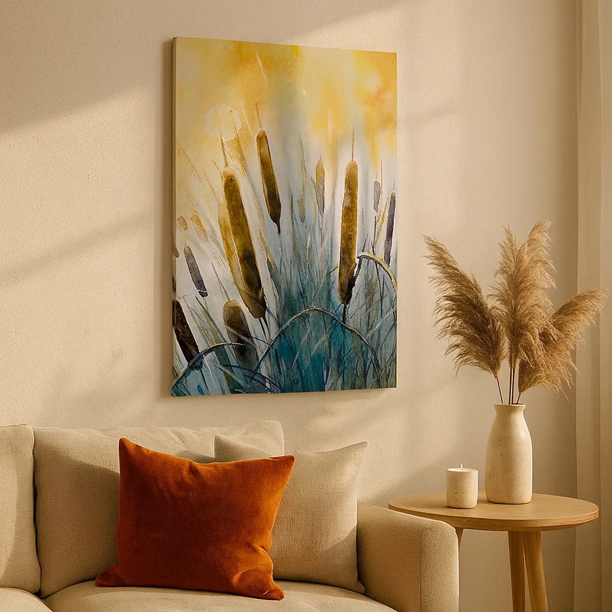 Tablou pe pânză - Răcoarea apei, căldura soarelui - 50x70 cm