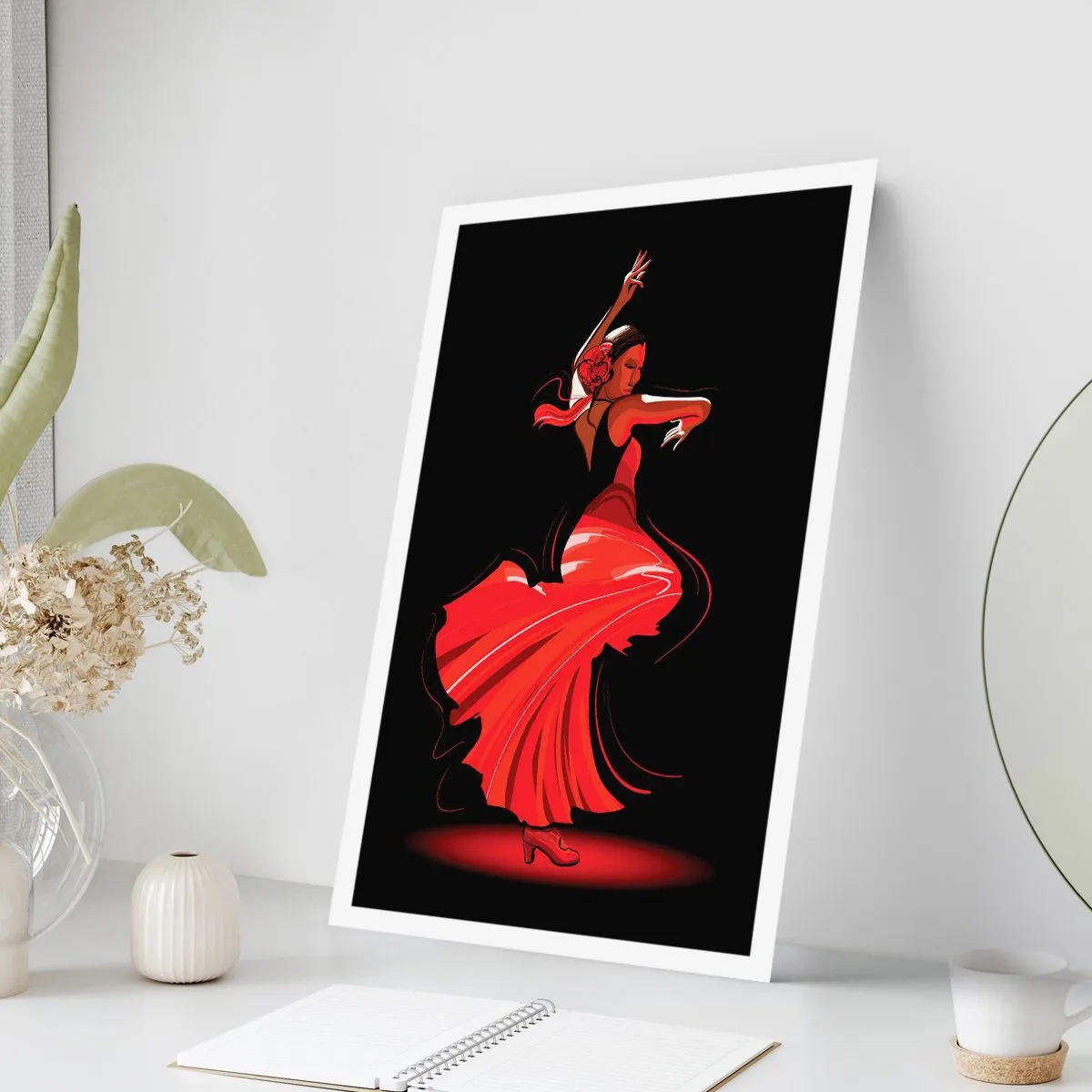 Poster - Spiritul înflăcărat al flamenco-ului - 40x50 cm