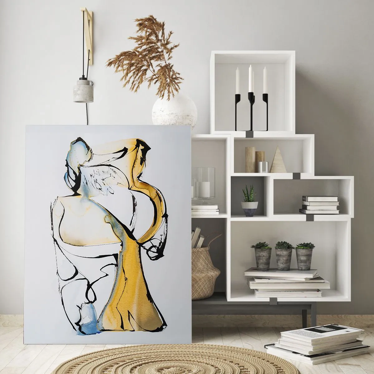 Tablou pe sticlă - Abstracție de sticlă - 50x70 cm