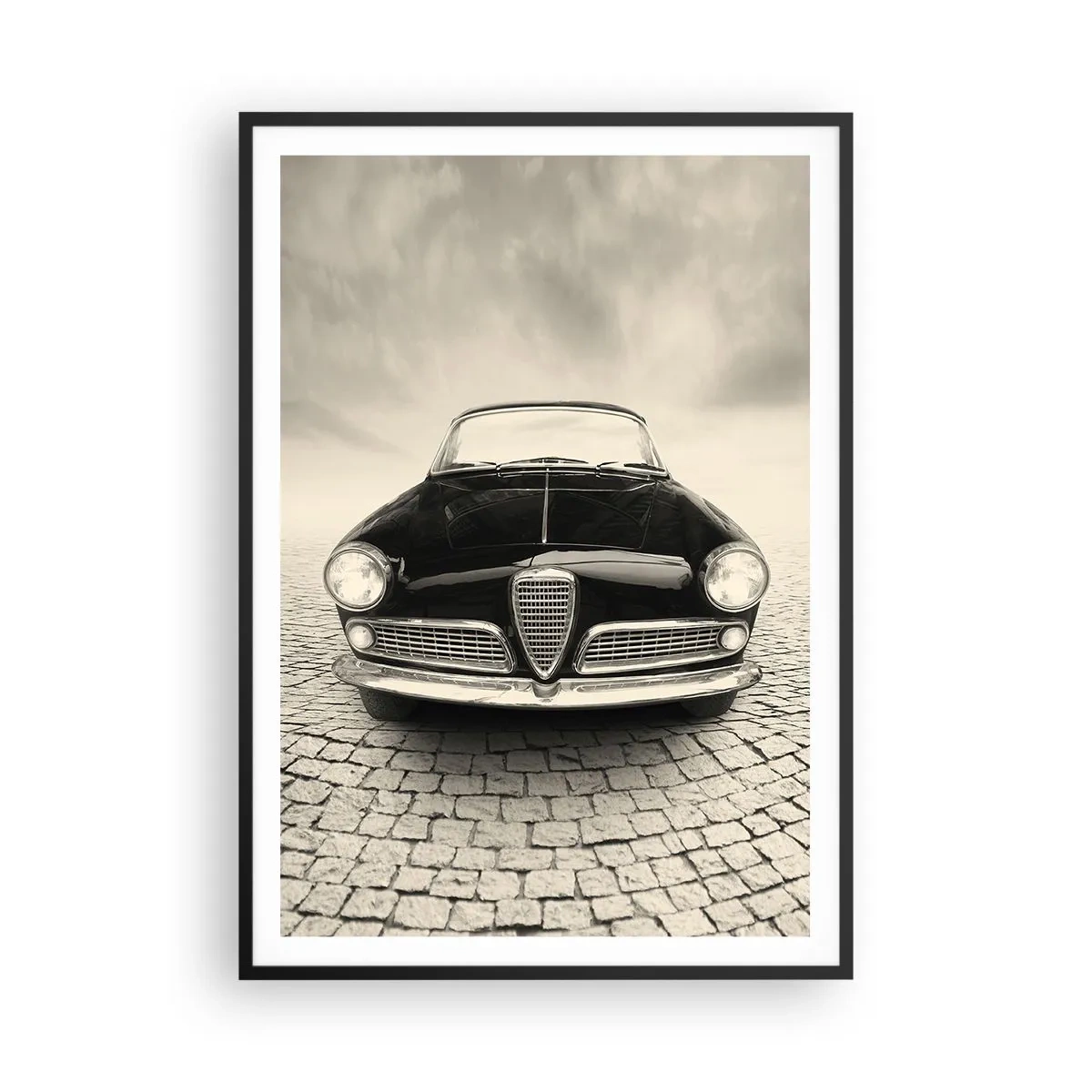 Poster în ramă neagră - Și cum să nu mă iubești? - 70x100 cm