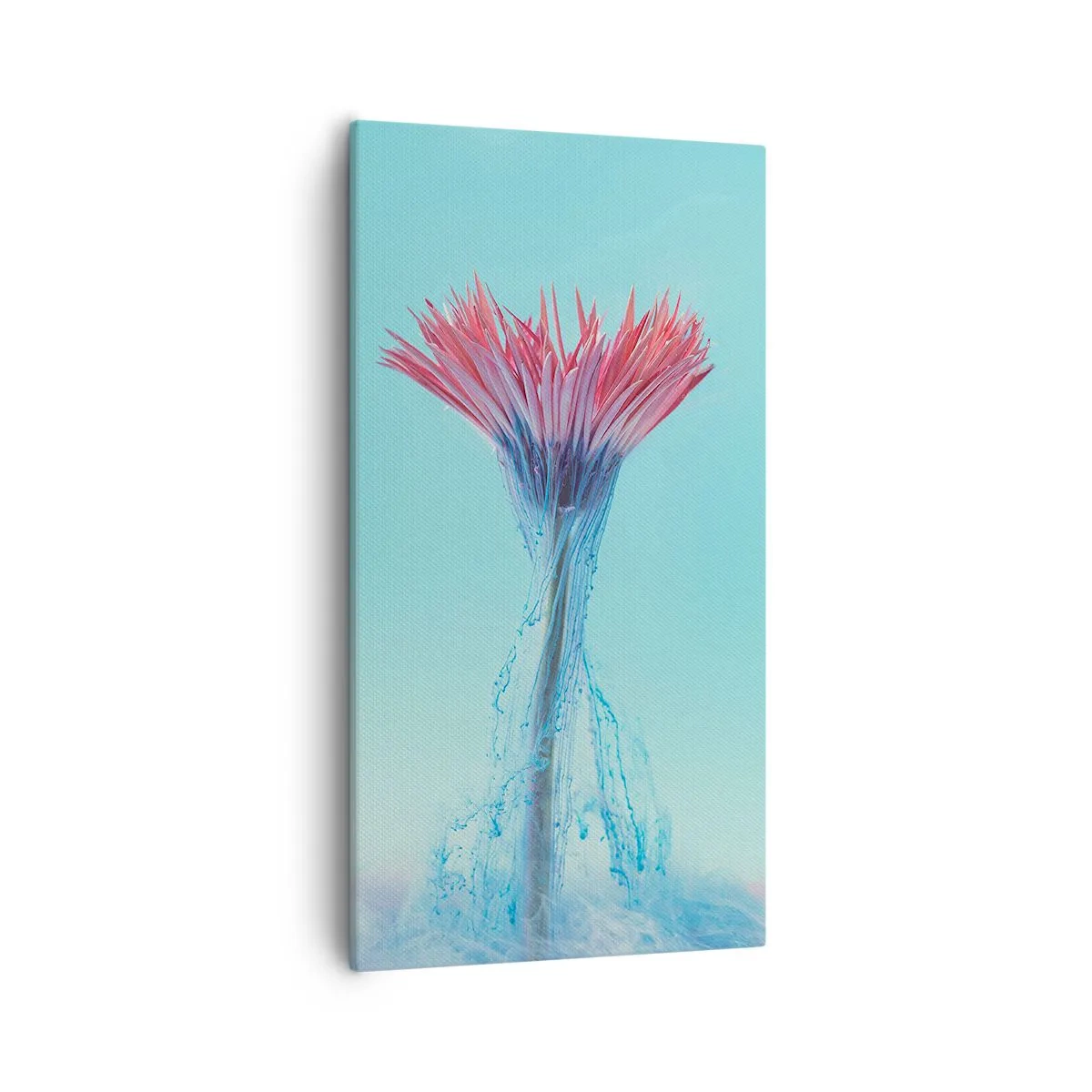 Tablou pe pânză - Într-o unduire revigorantă - 55x100 cm