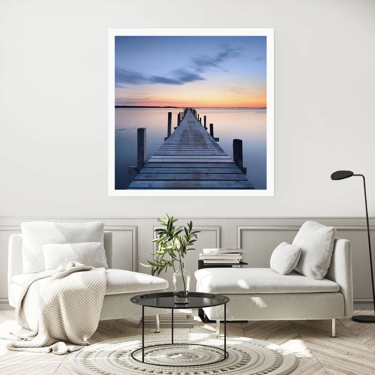 Poster - Calmul unui amurg senin - 30x30 cm