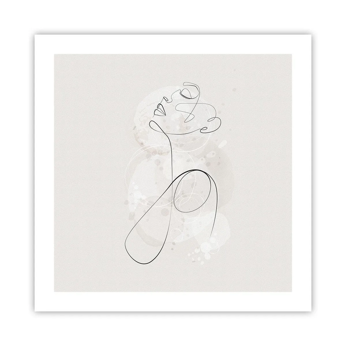 Poster - Spirala frumuseții - 50x50 cm