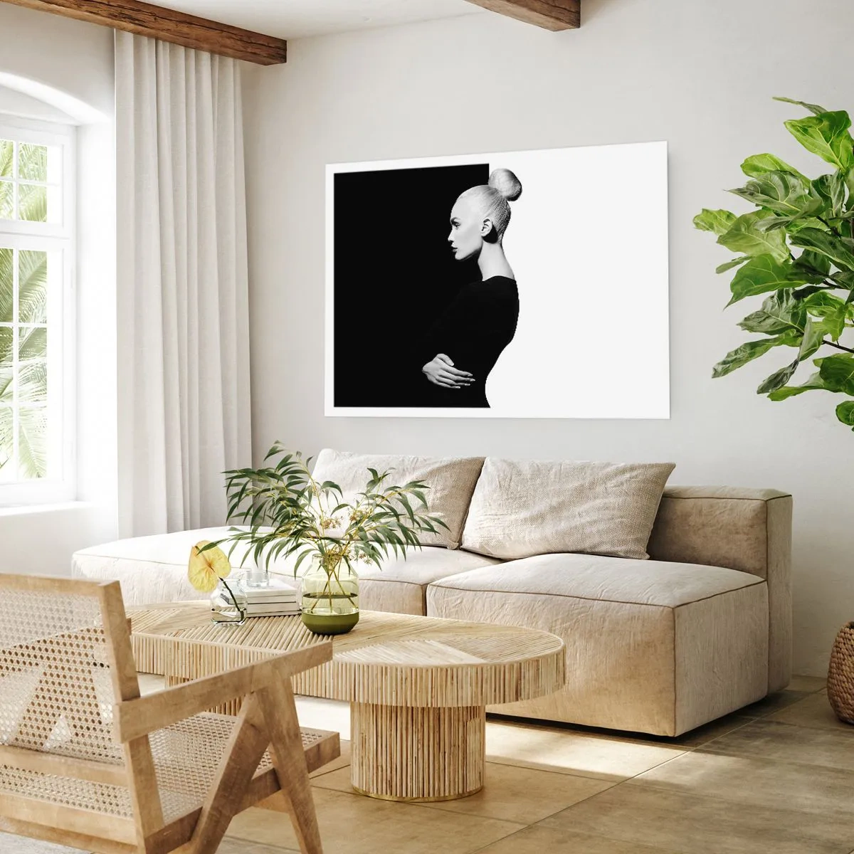 Poster - Pur și simplu o femeie - 70x50 cm