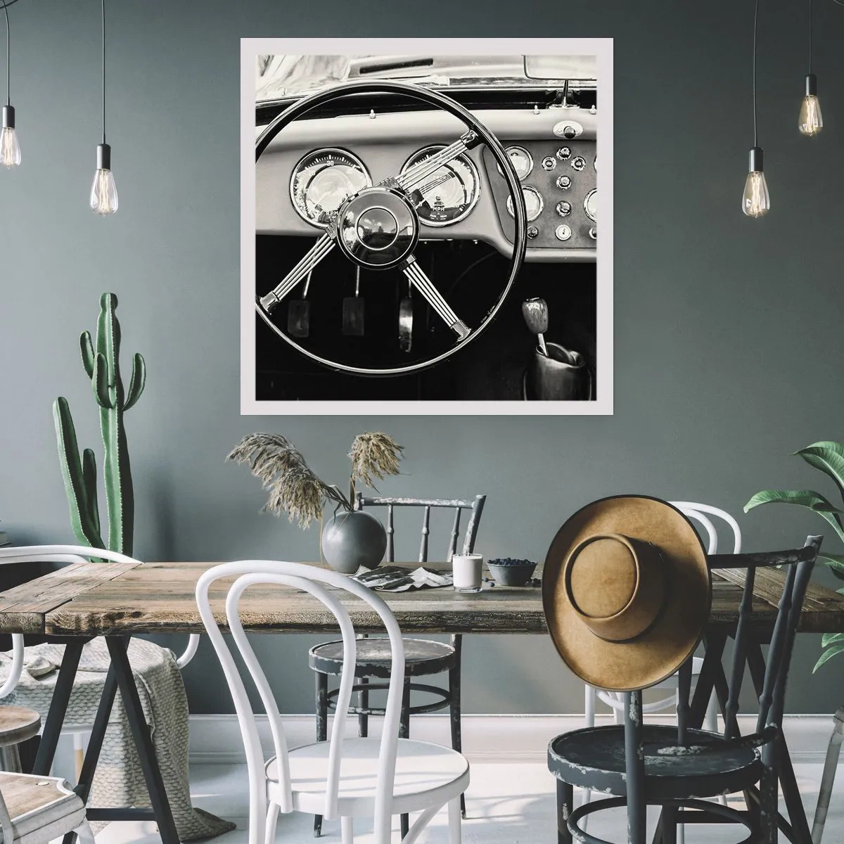 Poster - Visul unui colecționar - 60x60 cm