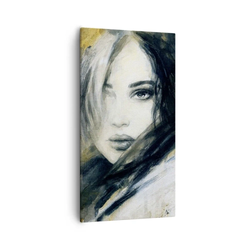 Tablou pe pânză - Mai inocentă sau mai senzuală? - 55x100 cm