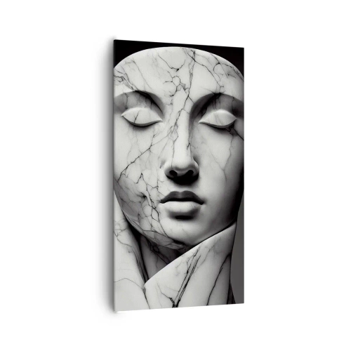 Tablou pe pânză - Forme de marmură - 65x120 cm