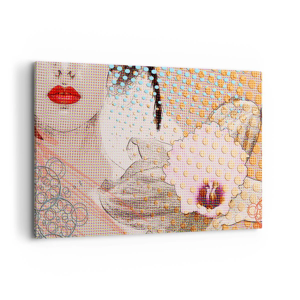 Tablou pe pânză - Eroină de benzi desenate - 120x80 cm