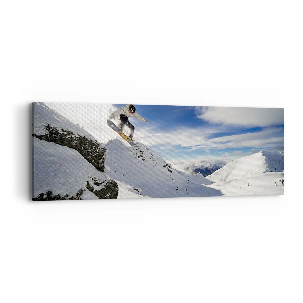 Tablou pe pânză - Libertate fără frontiere - 90x30 cm