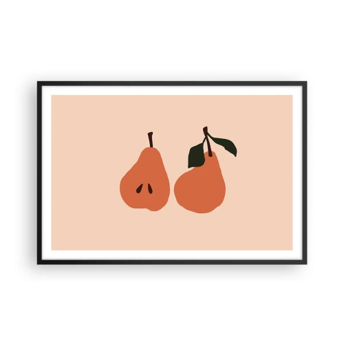 Poster în ramă neagră - Dulceața în sine - 91x61 cm