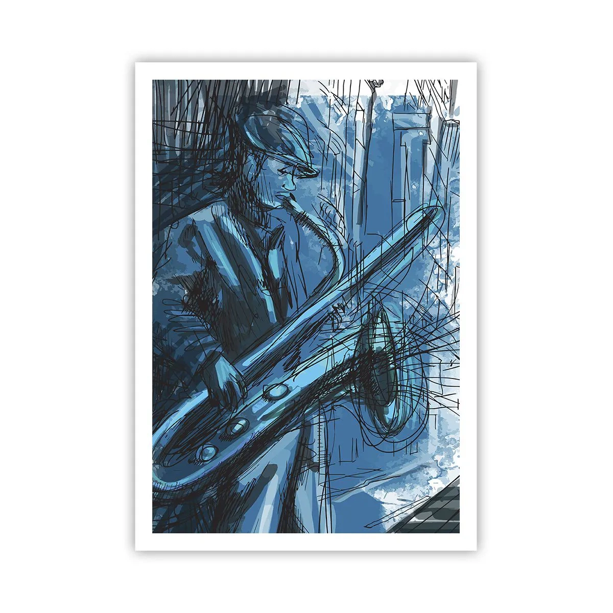 Poster - Rapsodie urbană - 70x100 cm