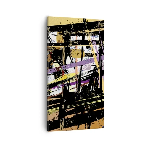 Tablou pe pânză - Tăietură ascuțită - 55x100 cm