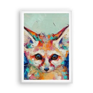 Poster în ramă albă - Sunteți gata pentru mine? - 70x100 cm