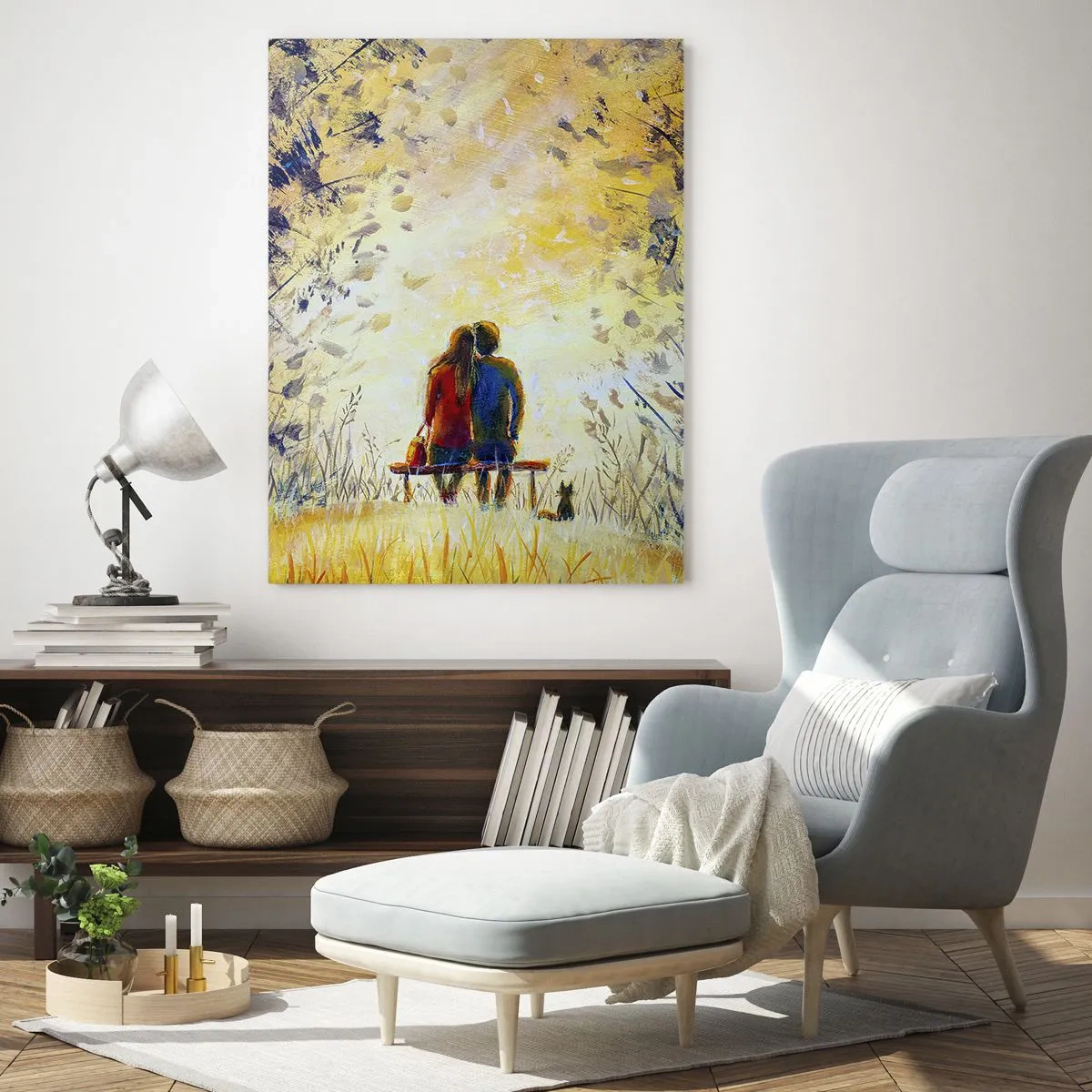 Tablou pe sticlă - Un moment magic - 50x70 cm