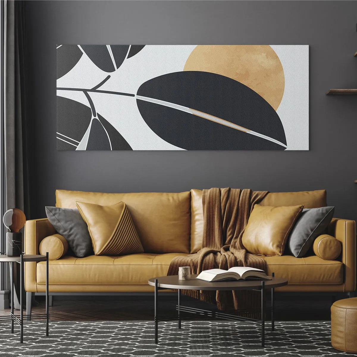 Tablou pe sticlă - Ziua unei veri fierbinți - 100x40 cm