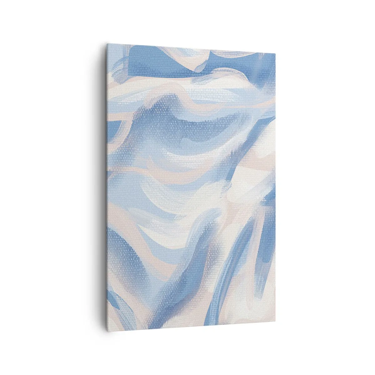 Tablou pe pânză - Undele albastre - 80x120 cm