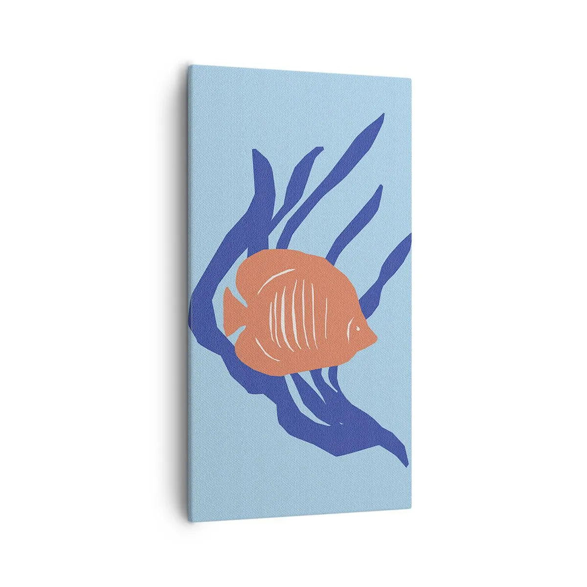 Tablou pe pânză - Rezident din apele de corali - 55x100 cm