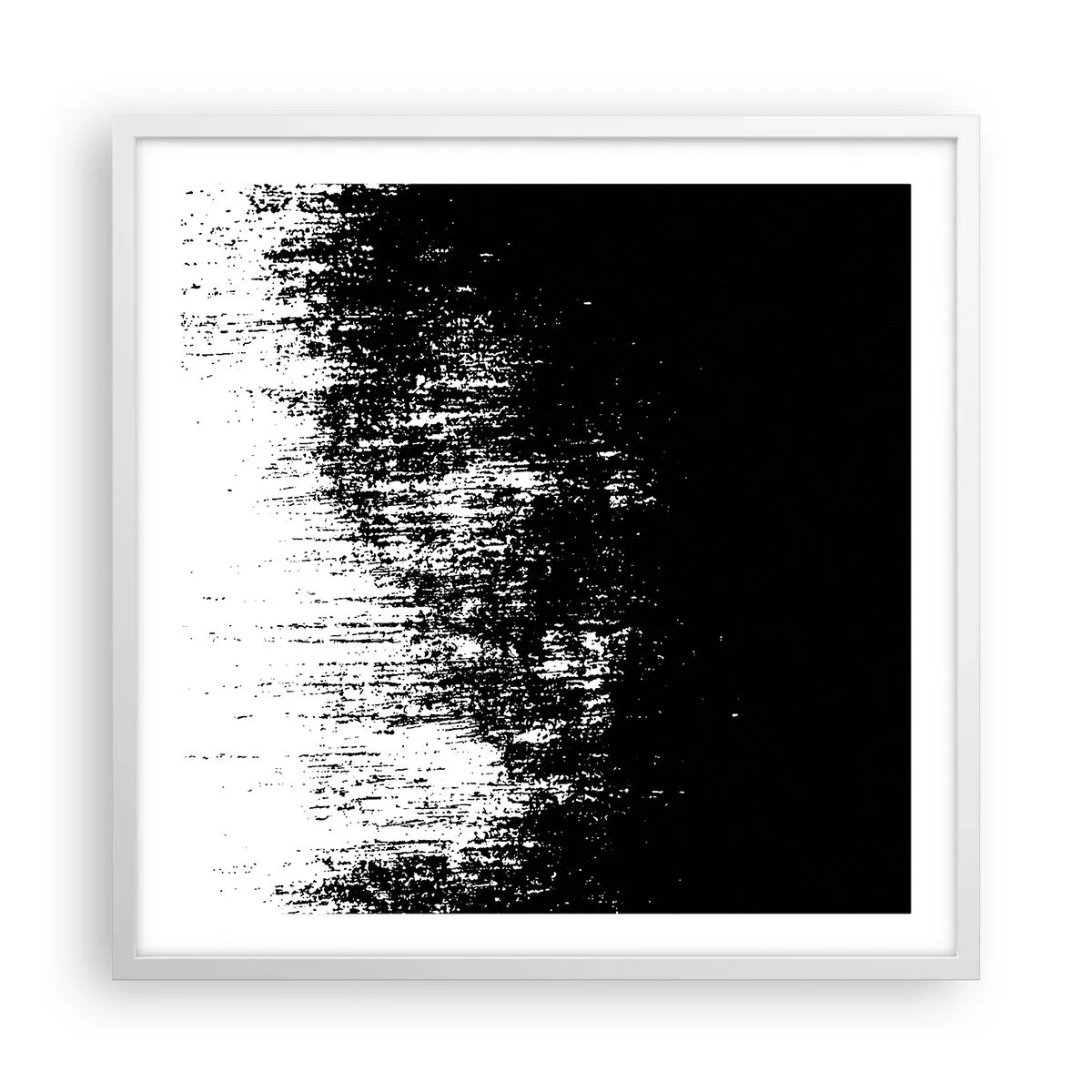 Poster în ramă albă - Iar câștigătorul este... - 60x60 cm