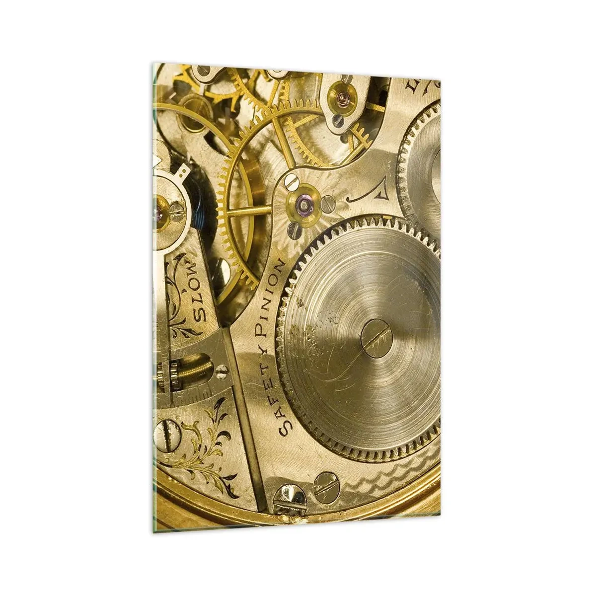 Tablou pe sticlă - Fii în pas cu vremurile - 80x120 cm