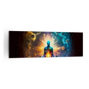 Tablou pe pânză - Liniște cosmică - 160x50 cm