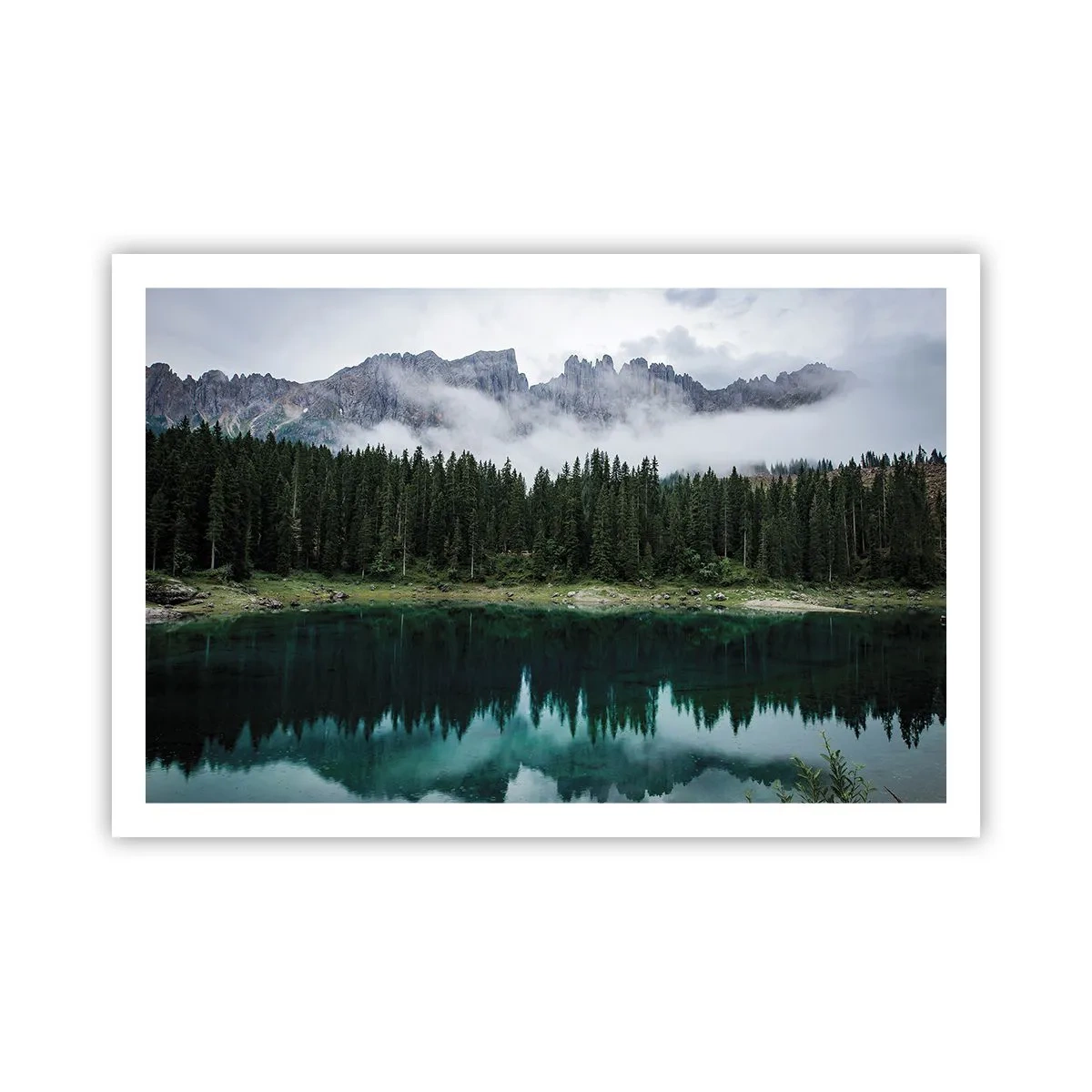 Poster - Liniște, liniște, să nu trezim apa care doarme... - 91x61 cm