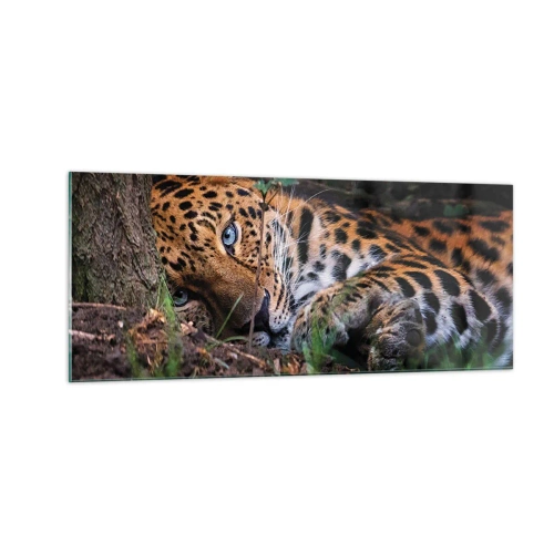 Tablou pe sticlă - Să ai încredere în mine - 100x40 cm