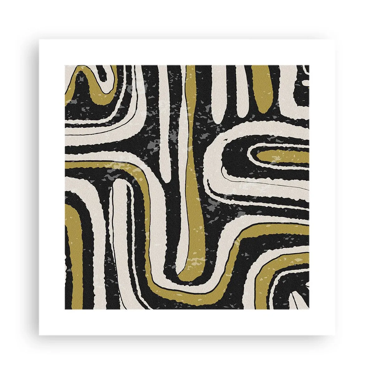 Poster - Compoziție: pasaje și alei - 40x40 cm