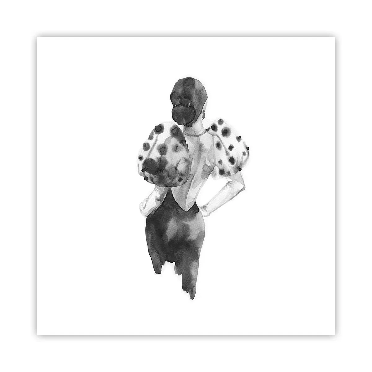 Poster - A trecut chiar pe lângă noi - 50x50 cm