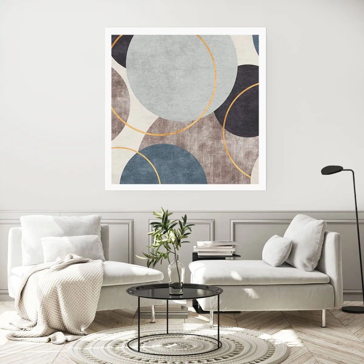 Poster - Roată cu roată - 30x30 cm