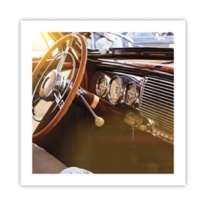 Poster - O adiere de lux din trecut - 50x50 cm