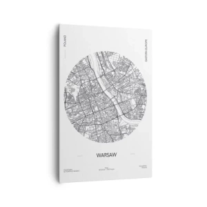 Tablou pe pânză - Anatomia Varșoviei - 80x120 cm