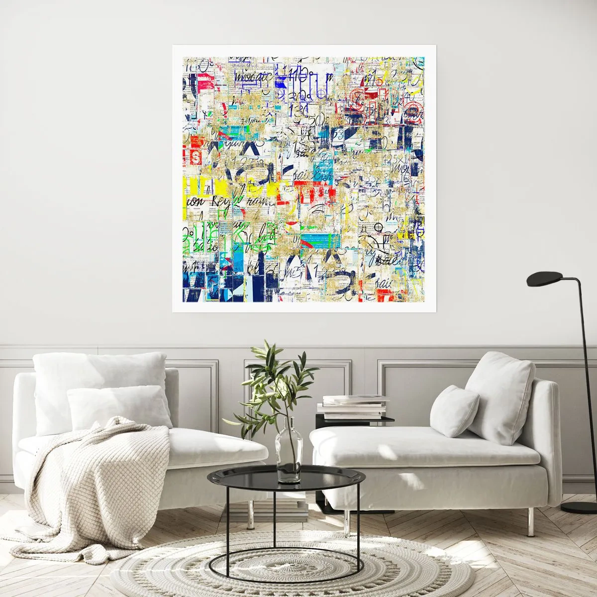 Poster - Pur și simplu plăcut pentru ochi - 30x30 cm