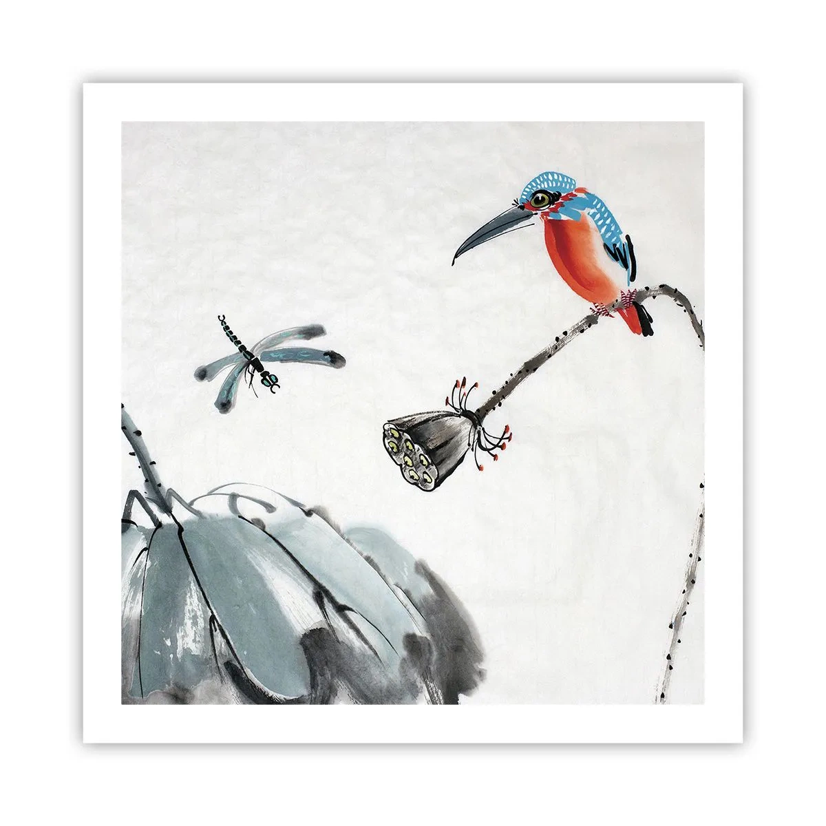 Poster - Viața de pajiște - 60x60 cm
