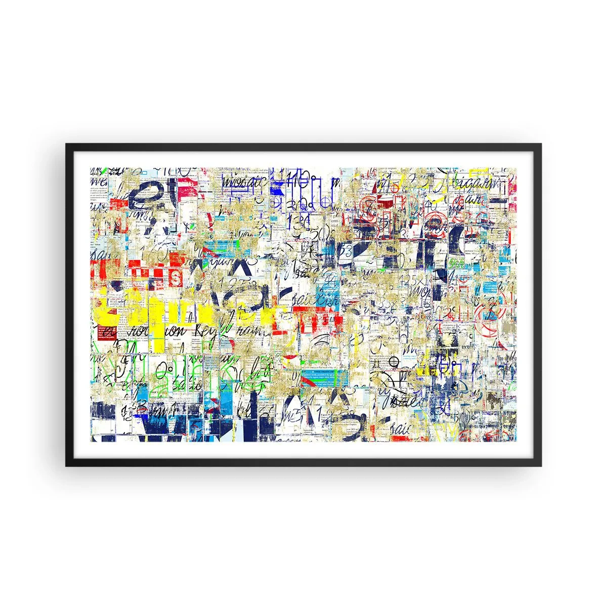 Poster în ramă neagră - Pur și simplu plăcut pentru ochi - 91x61 cm