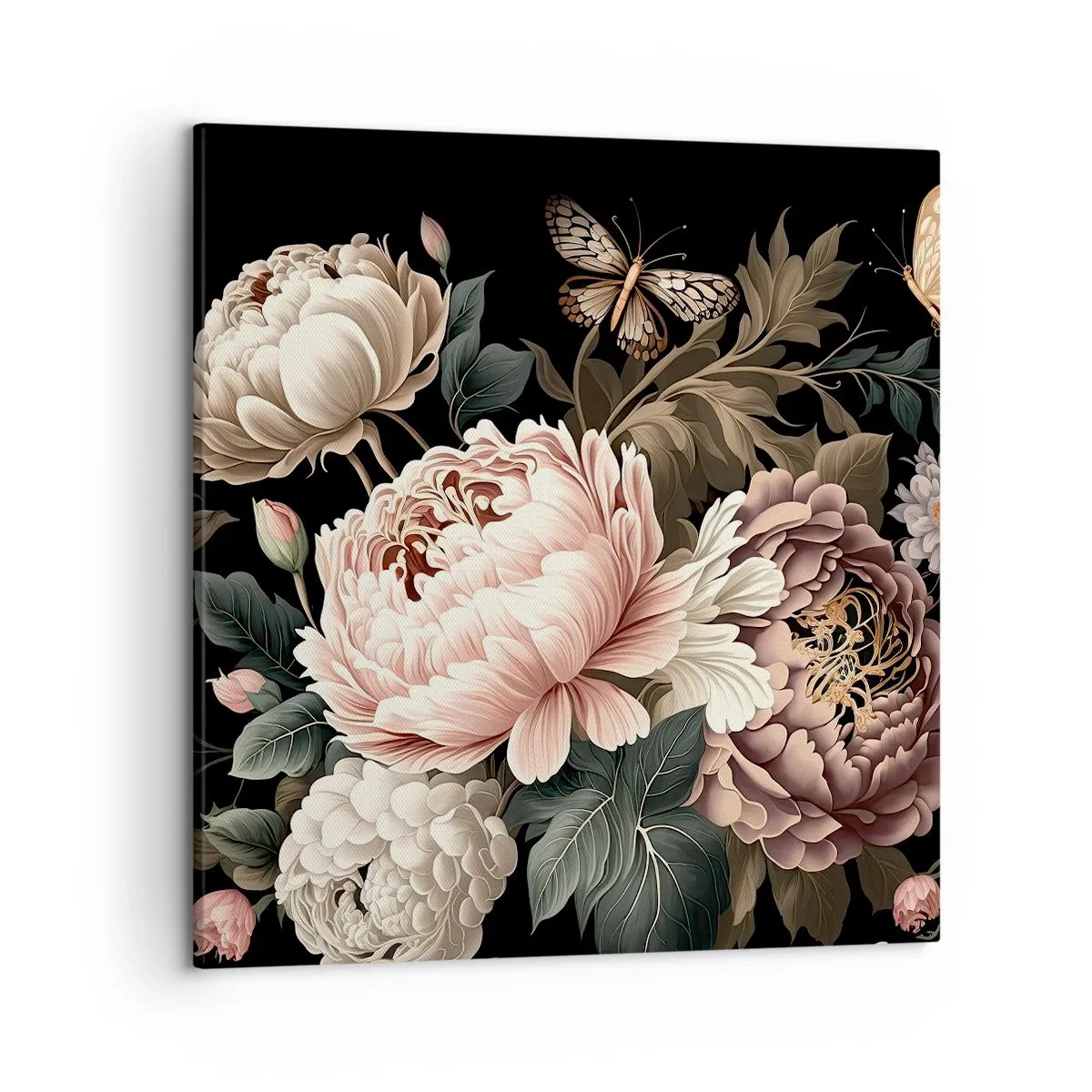 Tablou pe pânză - În stil baroc - 50x50 cm