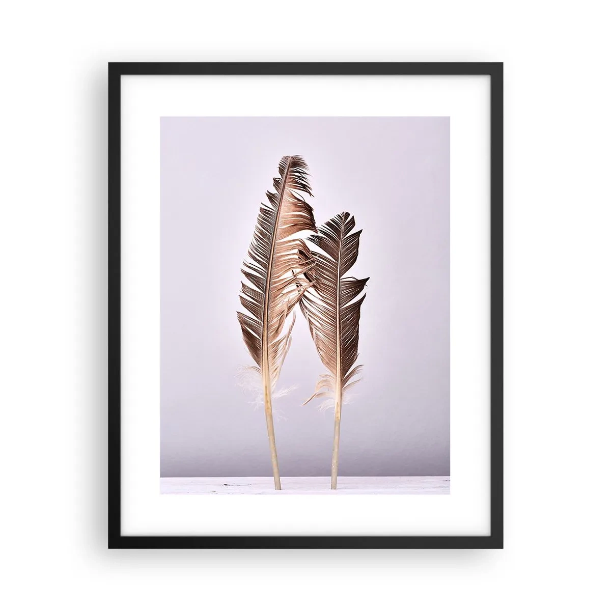 Poster în ramă neagră - Împotriva neantului - 40x50 cm