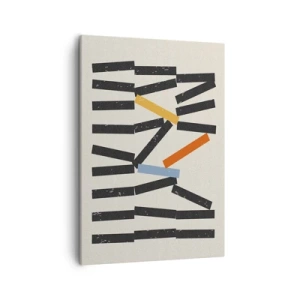 Tablou pe pânză - Domino - compoziție - 50x70 cm