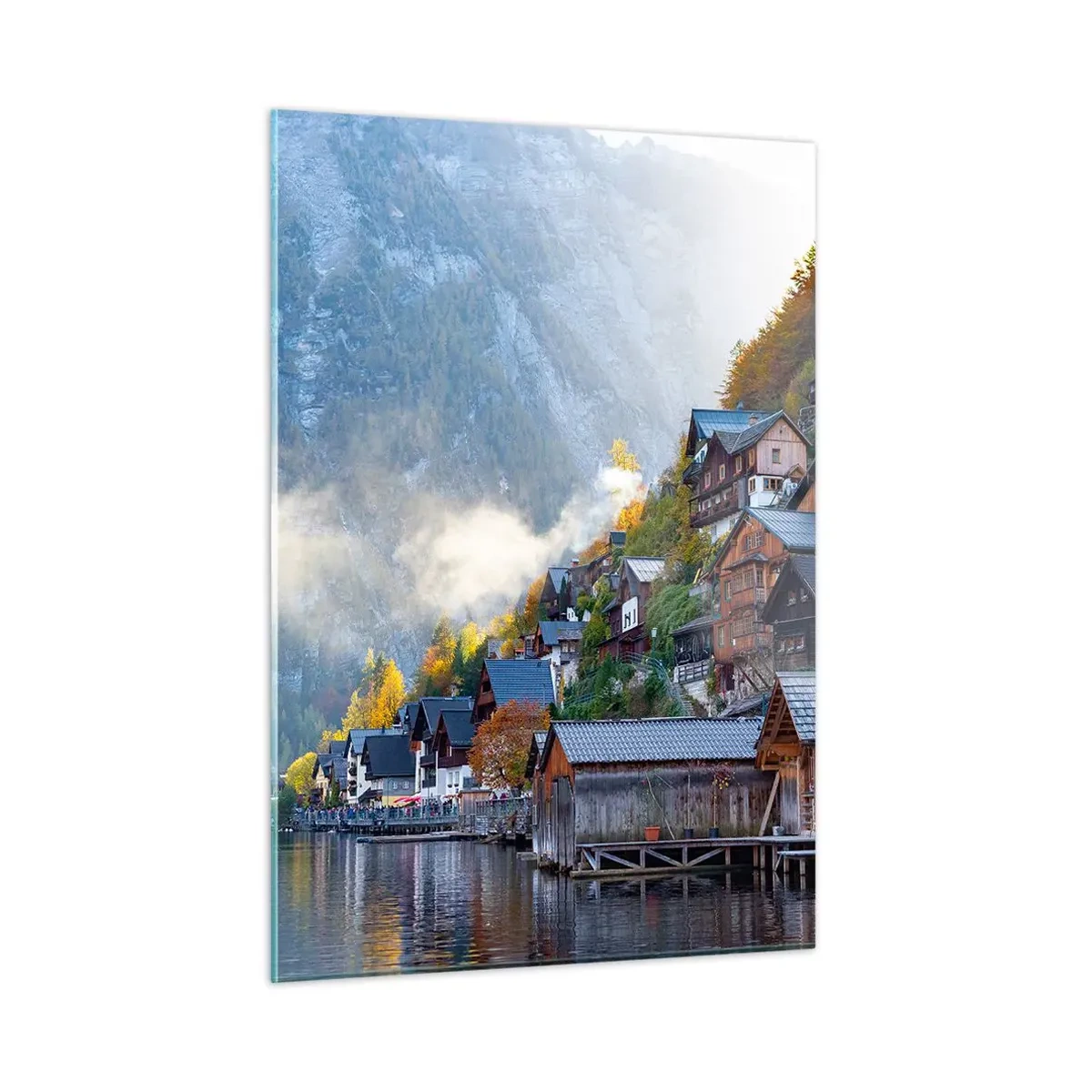 Tablou pe sticlă - Atmosferă alpină - 50x70 cm