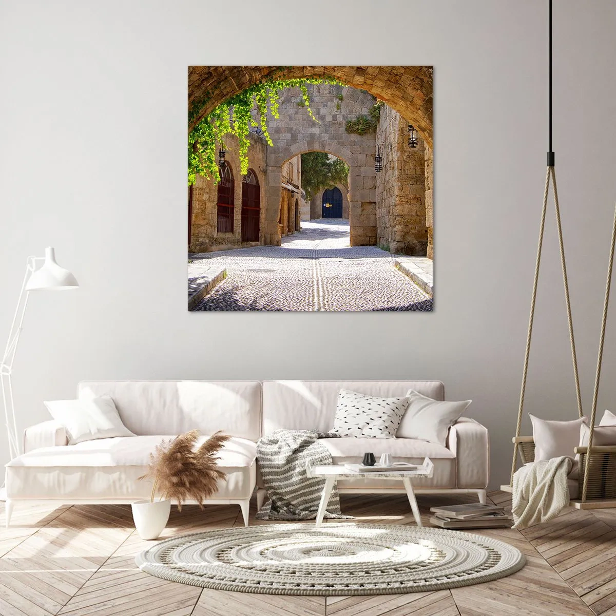 Tablou pe pânză - Procesiunea e pe cale să apară - 70x70 cm