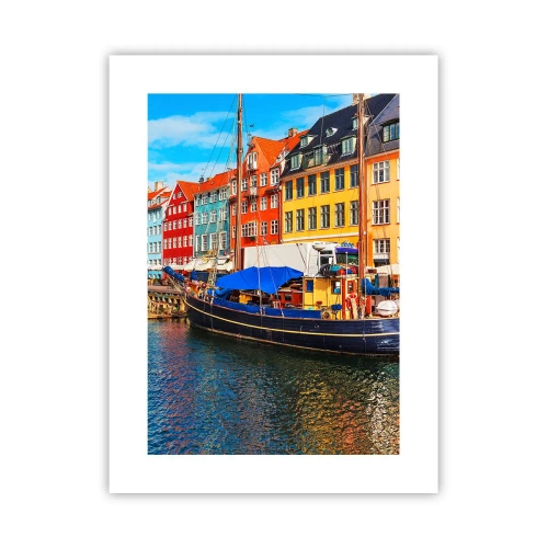 Poster - Portul vesel - 30x40 cm